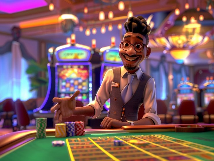 Antarmuka blackjack Playtech dengan dealer langsung